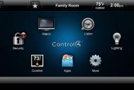 Control4 felhasználói grafikus kezelő felület